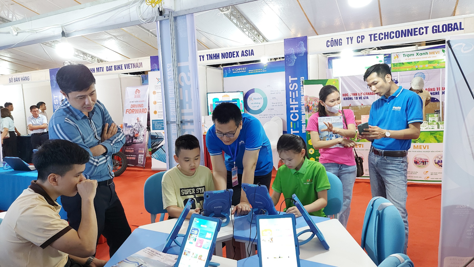 Masscom tạo dấu ấn với giải pháp chuyển đổi số trong giáo dục tại sự kiện Techfest 2023