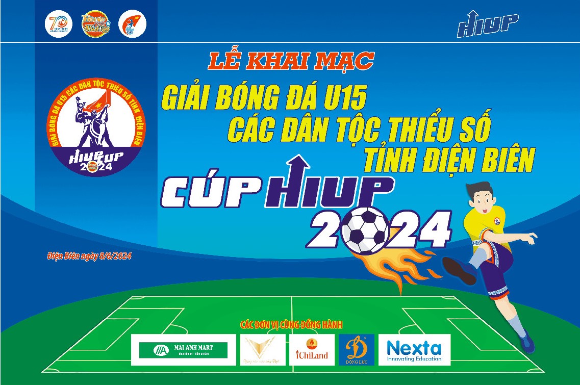Nexta đồng hành cùng giải bóng đá U15 các dân tộc thiểu số tỉnh Điện Biên