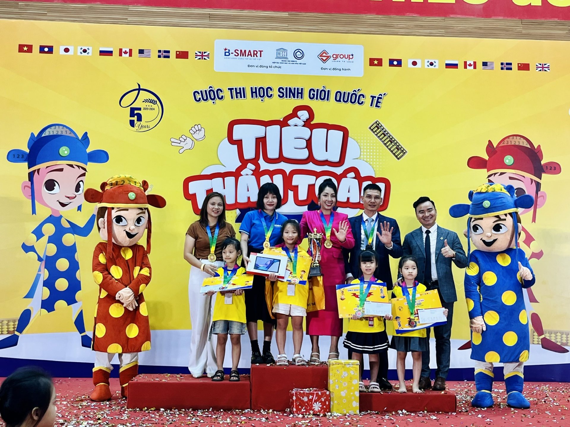 Nexta song hành cùng 1.000 học sinh trong “Tiểu thần Toán 2024”