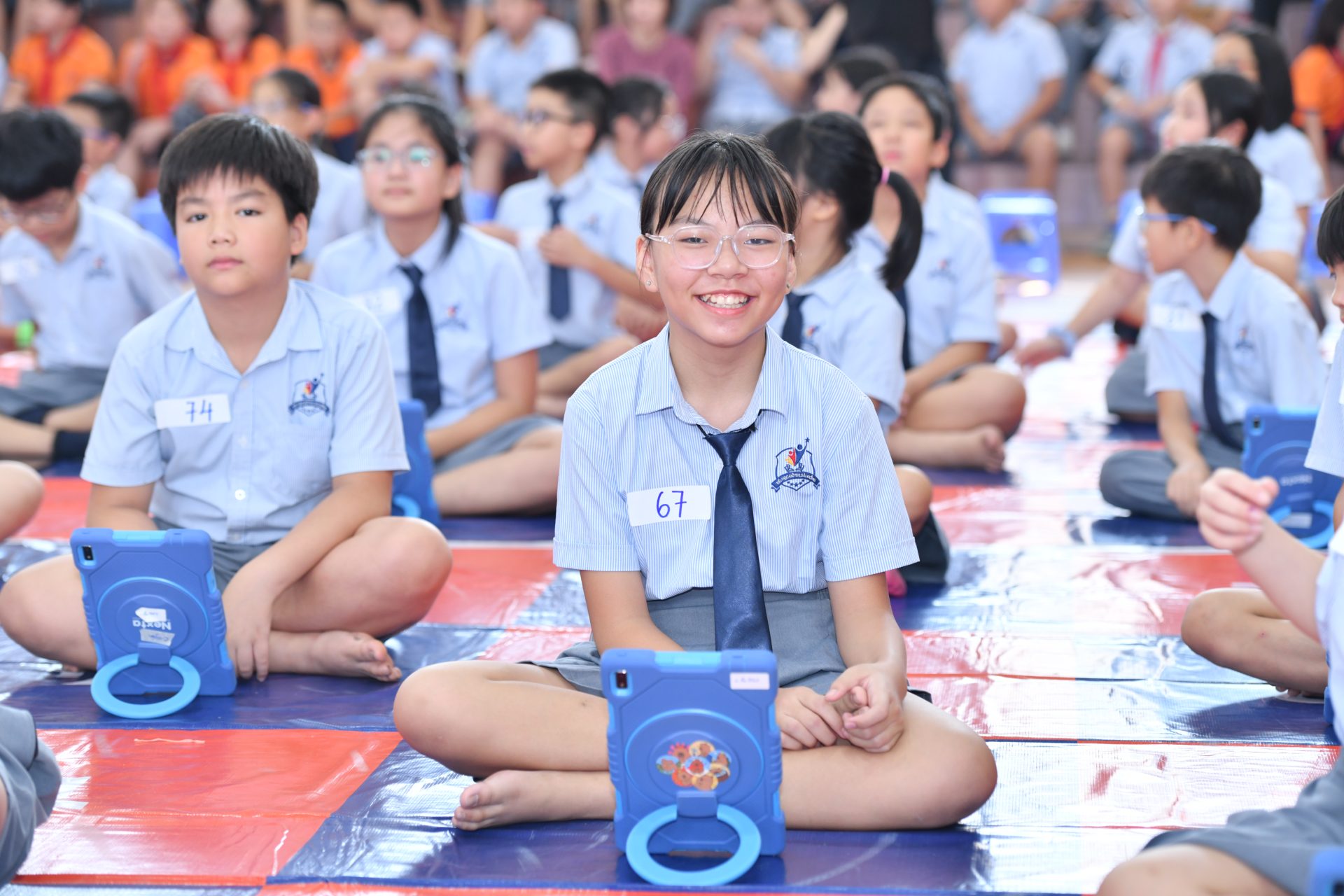 Học sinh trường Sài Đồng tham gia sân chơi chuyển đổi số qua hội thi “Rung chuông Vàng”