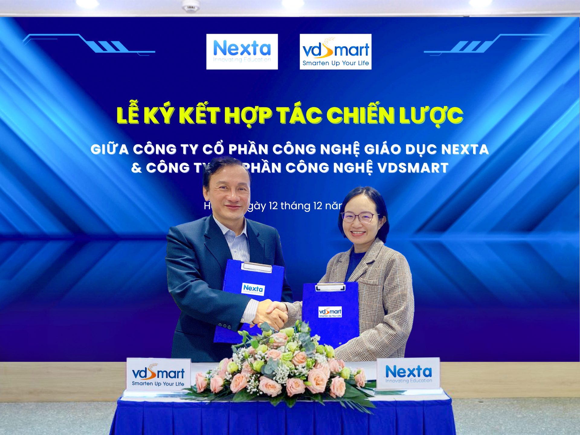 Nexta và VDsmart chính thức ký kết hợp tác chiến lược về công nghệ giáo dục